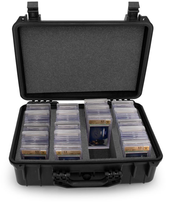 Cm Graded Card Case Storage Box Fits 120 PSA BGS FGS Graded Sports