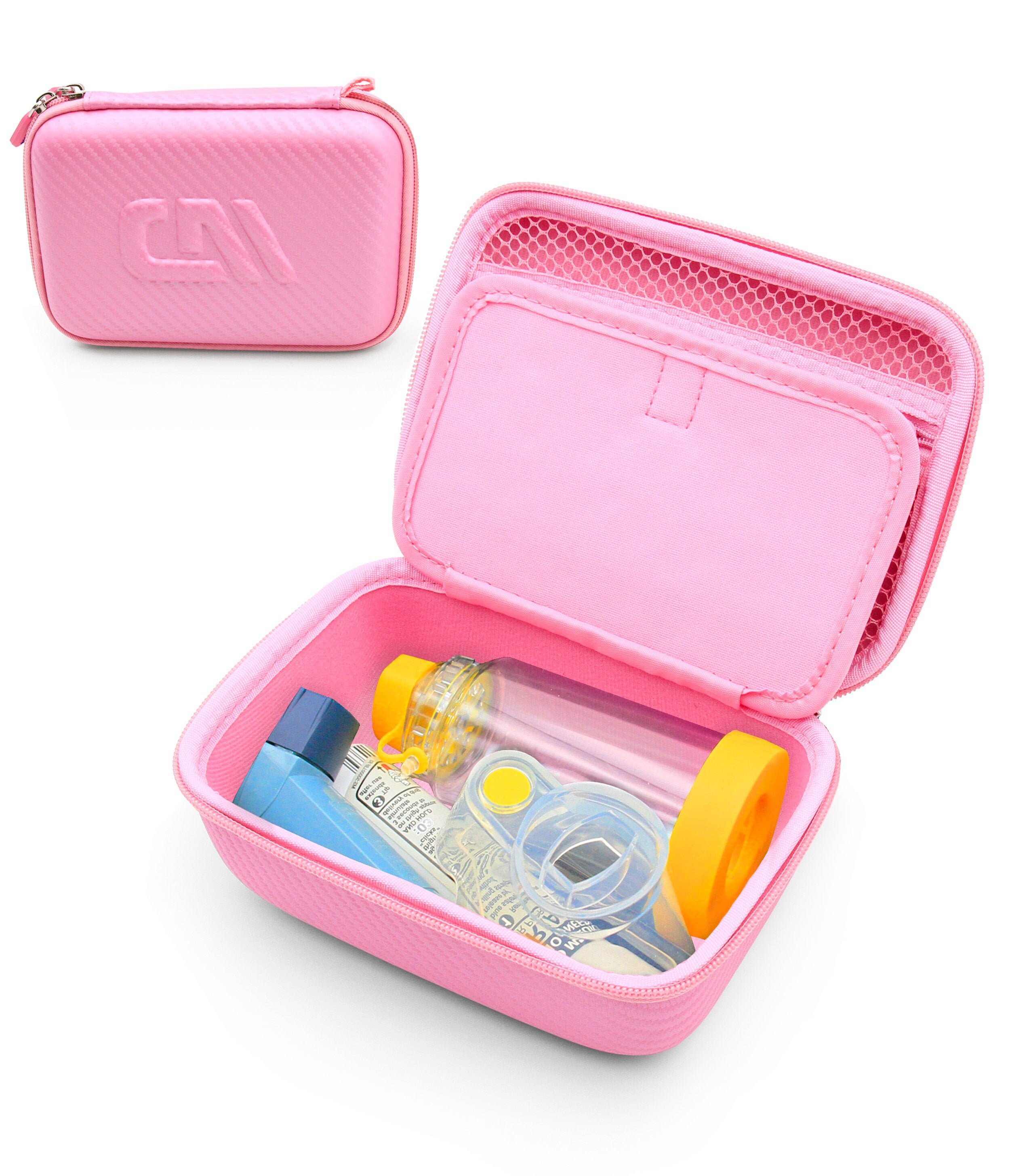 CM Pink Asthma Inhaler Case Holder for Inhaler Asthma Relief Etsy.de