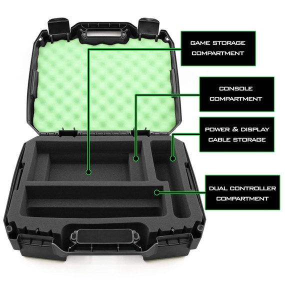 CM Hard Shell Miniature Case 30 Slot Figurine Minature Carrying