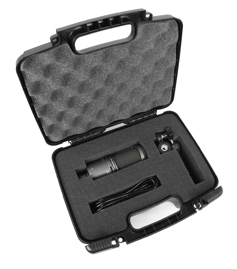 Casematix Condenser Microphone Case Fits Audio Technica At2035 Etsy