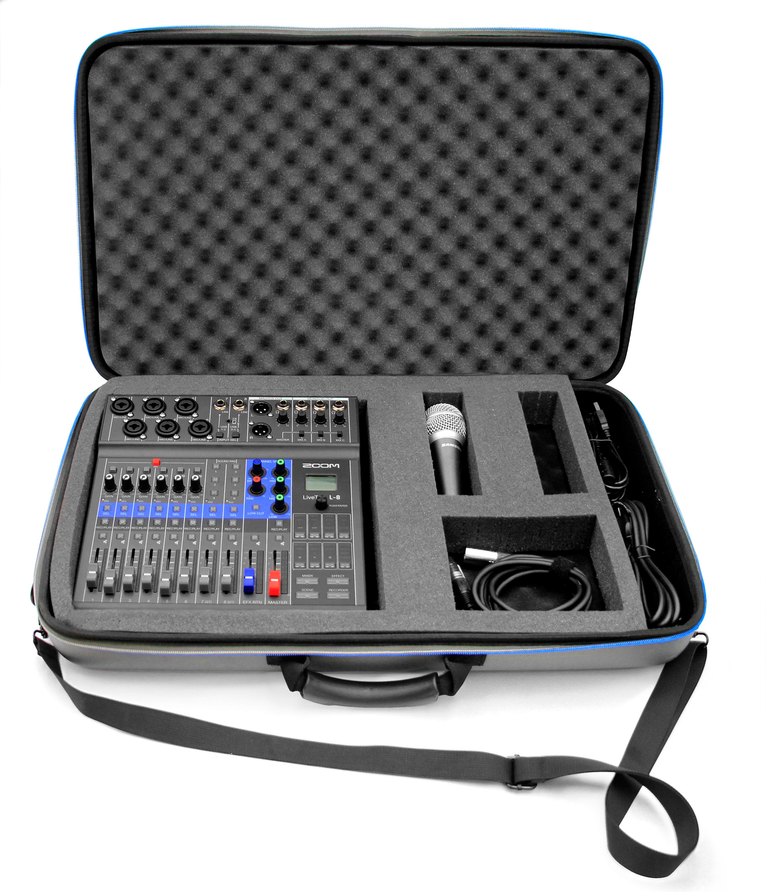 CM Portable Studio Case for Zoom Podcast Digital Mixer Etsy