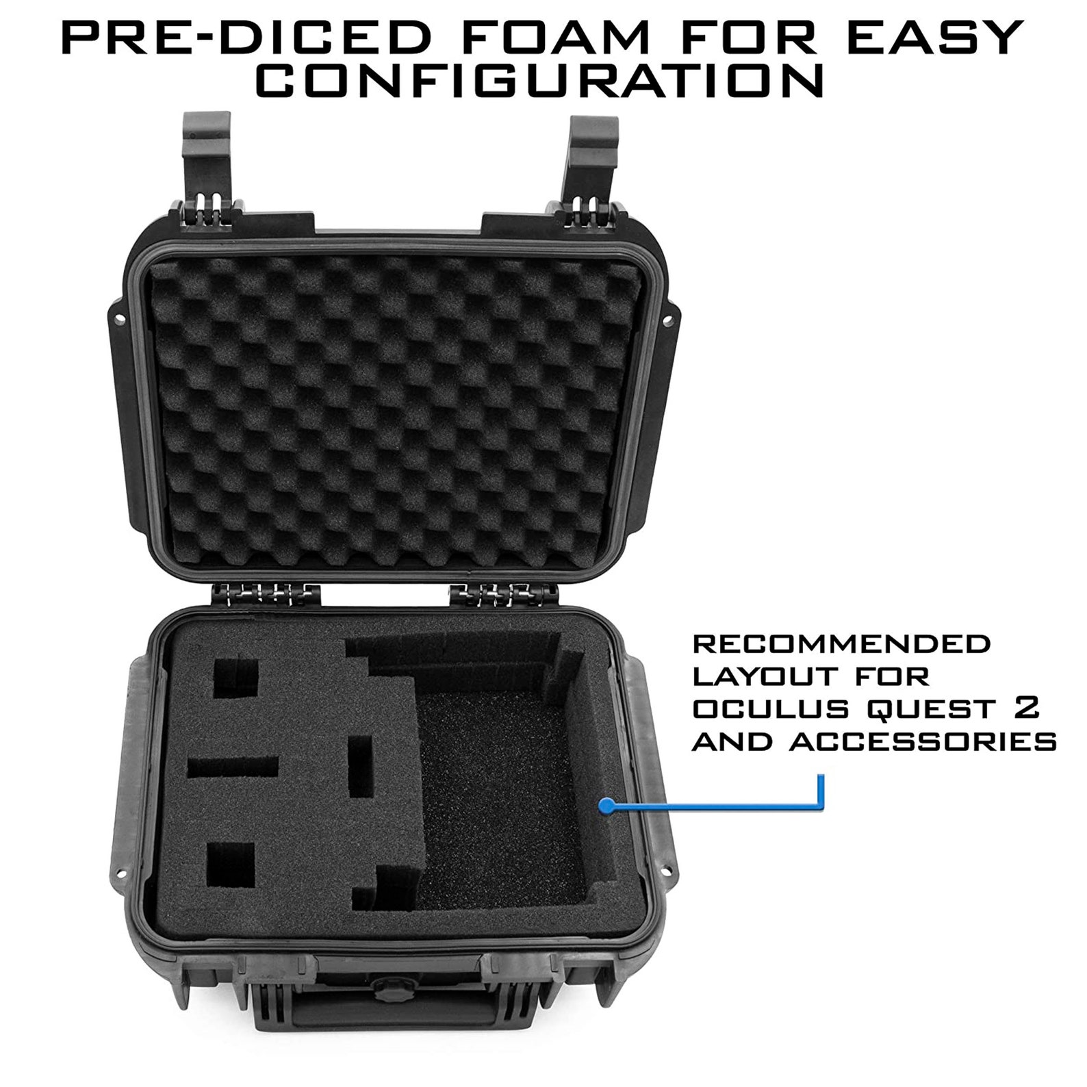 CM Waterproof Hard Case Compatible With Oculus Quest 2 and Etsy