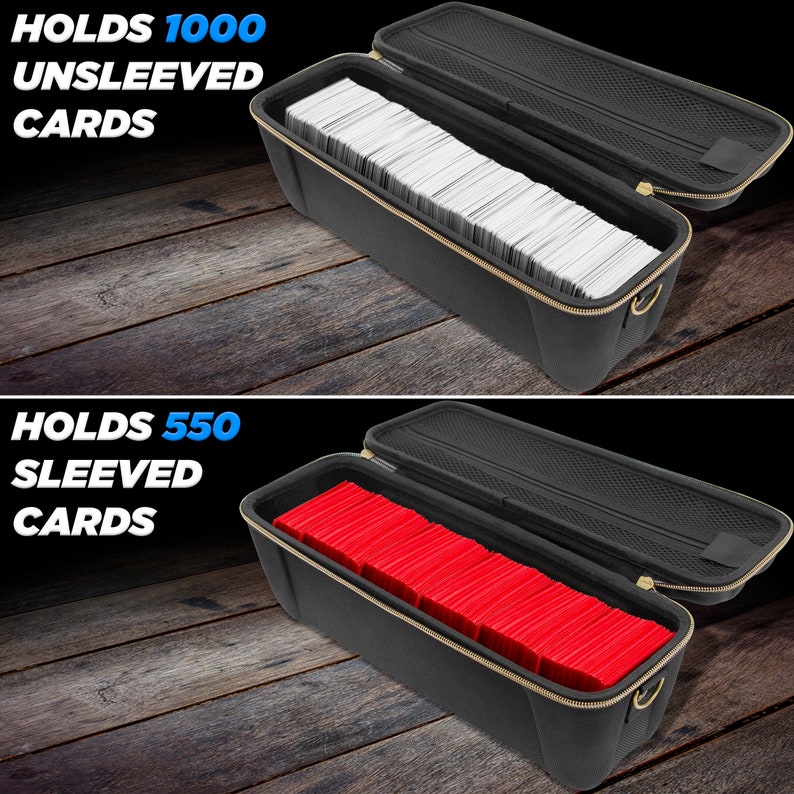 CASEMATIX Top Loader Card Storage Case for Trading Cards With Etsy