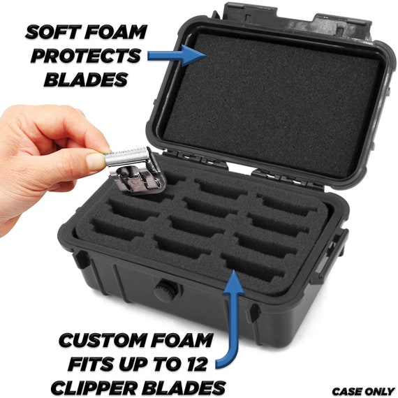 Clipper blade outlet rack