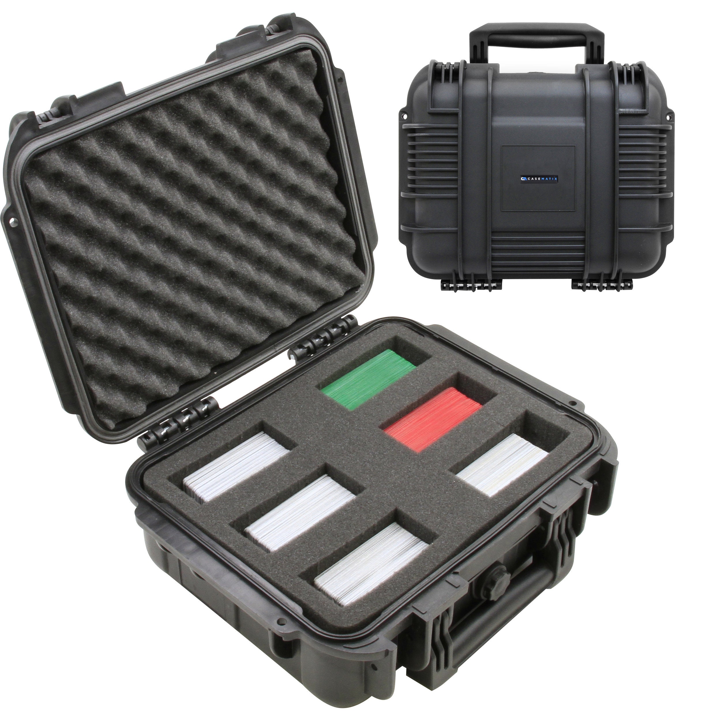 CM Waterproof Trading Card Case for 1000 Cards Hard Shell Etsy.de