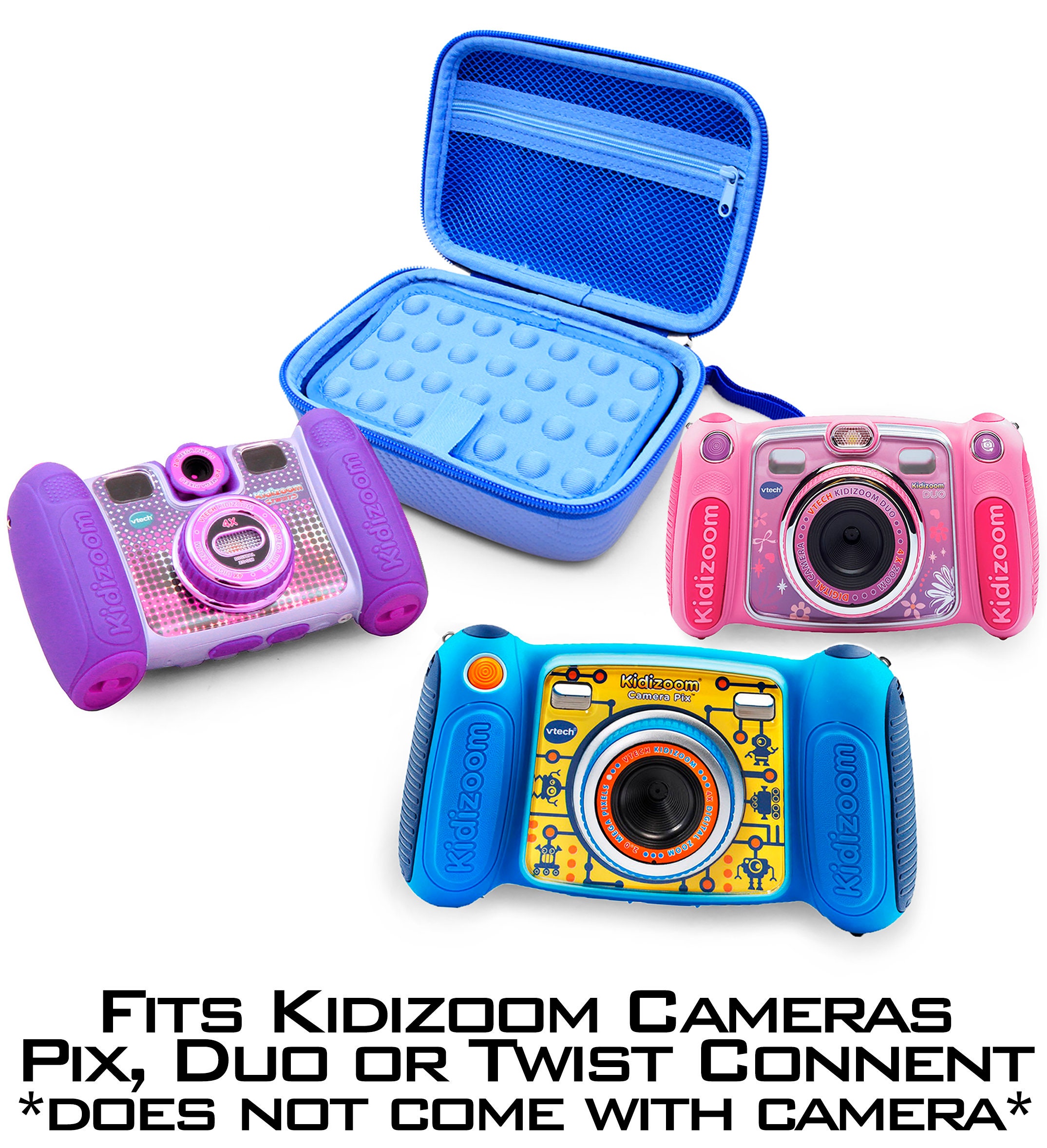 Pink Toy Box Case for Vtech Kidizoom Camera , Includes Shoulder Strap and  Case Only by CASEMATIX -  Sweden