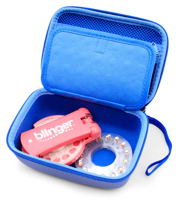 Hard Travel Case Replacement for Blinger Deluxe Set, Blinger Refill Gems  and More Hair Jewels and Nail Glam Childrens Accessories : :  Beauty & Personal Care