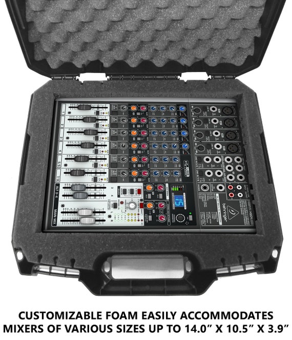 CASEMATIX DJ Mixer Travel Case Compatible with Yamaha MG10XU, MG10, MG06 10  旅行かばん、小分けバッグ