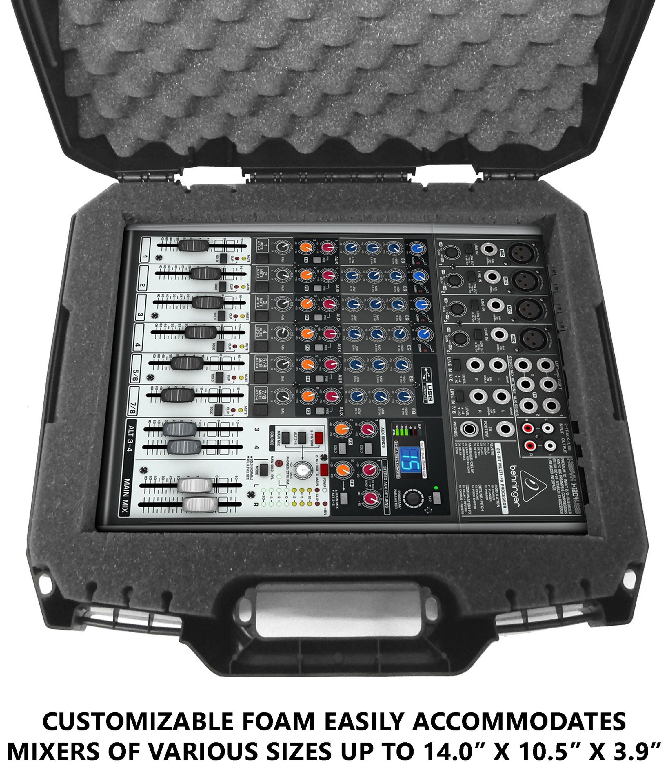 Casematix Dj Mixer Travel Case for Yamaha Mg10xu Mg10 Mg06 Etsy