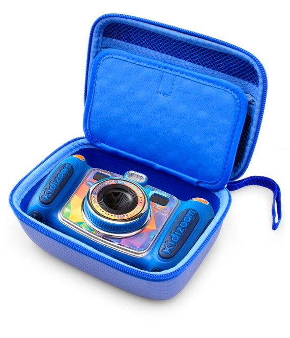 Casematix Blue Toy Camera Case for Vtech Kidizoom Camera Pix, Twist  Connect, Duo Selfie and More Includes Case Only 