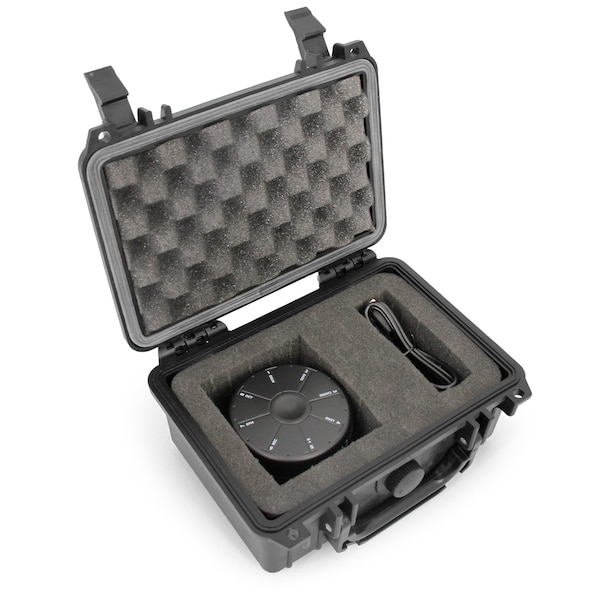 CASEMATIX Waterproof Carry Case Fits Orba 2 Artiphon Handheld Multi-instrument in Customizable Foam - Includes Carrying Case Only