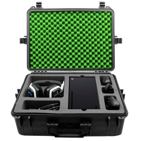CASEMATIX Hard Shell Travel Case Fits Xbox Series X Console