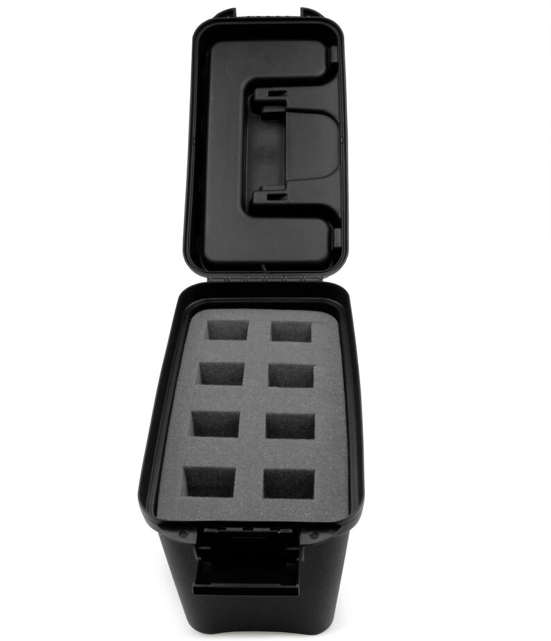 CASEMATIX Hard Shell 8 Mic Handheld Microphone Case Fits Etsy