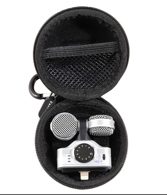CASEMATIX Microphone Case Fits One Zoom IQ7 Zoom IQ6 or Zoom
