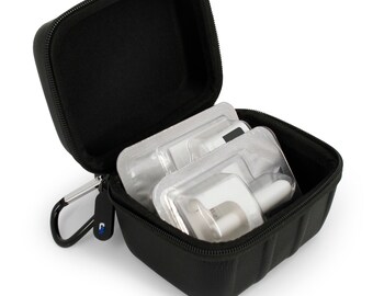 CASEMATIX Discreet Clip On Travel Case Compatible with Up to Three Naloxone Nasal Spray Applicator Kits, Includes Clip On Case Only