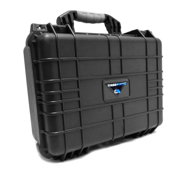 CM 16 4 Pistol Multiple Pistol Case Waterproof & Shockproof Hard Case for  Pistols and Accessories, Multi Gun Case With Two Layers of Foam 