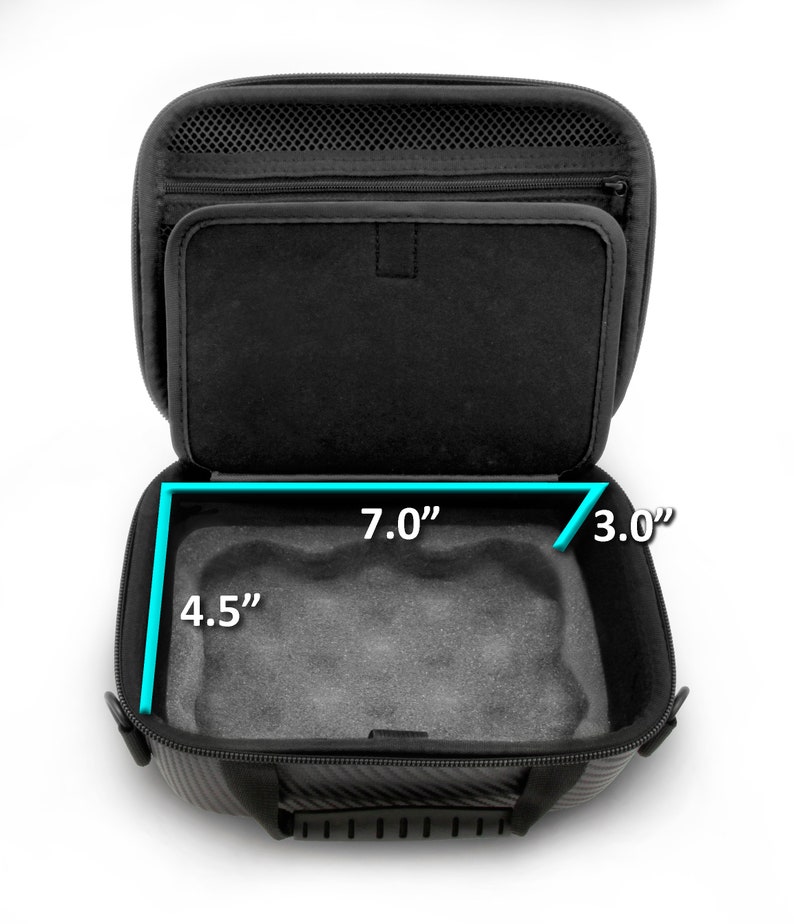 CASEMATIX Travel Carry Case Fits Square Terminal Reader Square Terminal Printer Paper and Accessories \u2013 Shoulder Strap Water-Resistant