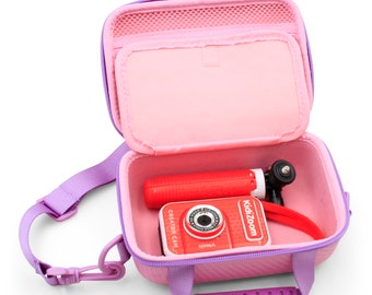 CM Toy Camera Case for VTech Kidizoom Creator Cam Video Camera and Vtech Kidizoom Camera Accessories, Includes Pink Case Only