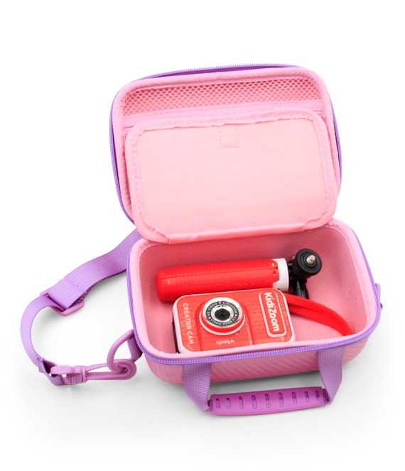 Étui de caméra de jouet CM pour caméra vidéo VTech Kidizoom Creator Cam et  accessoires de caméra Vtech Kidizoom, comprend tous les étuis à jouets  bleus uniquement -  France