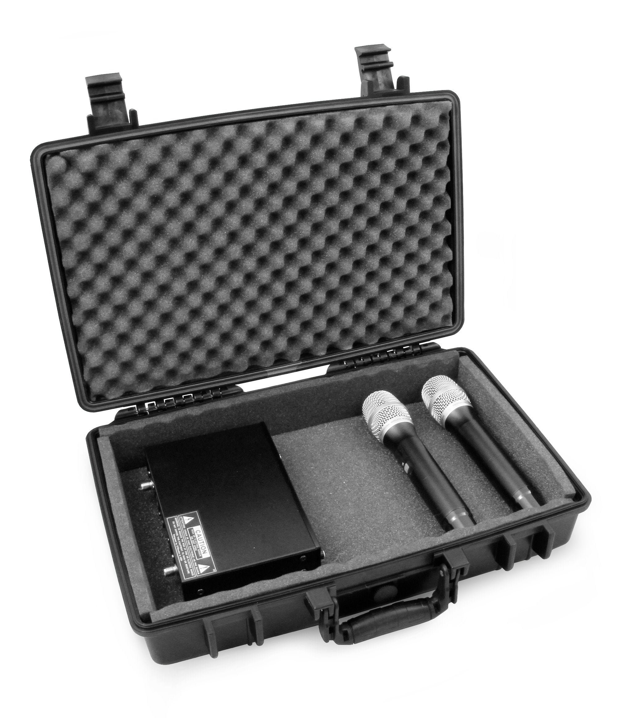 LEKATO Wireless Lavalier Microphone w/ Charging Case for iPhone iPad A
