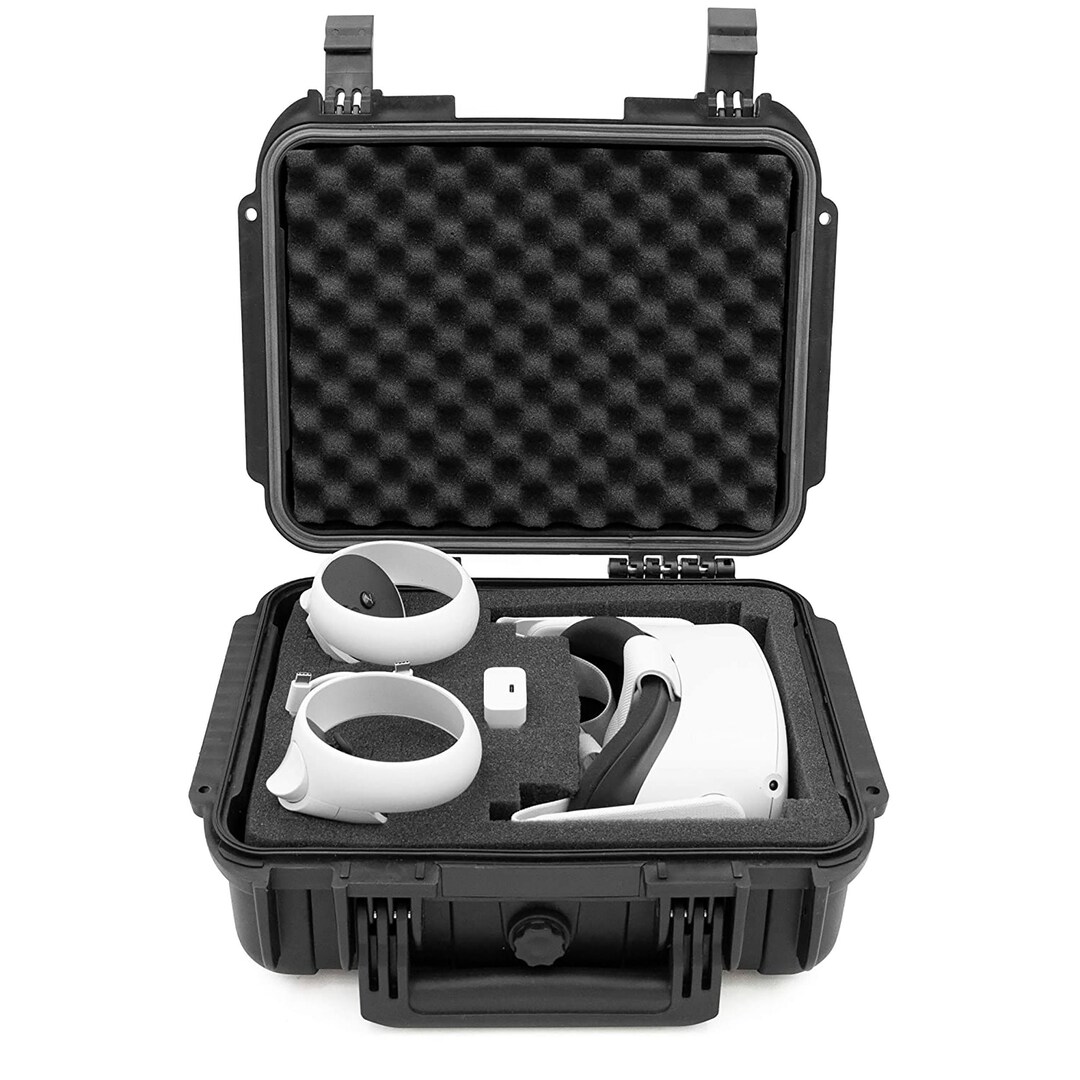 CASEMATIX Waterproof Hard Case Fits Meta Quest VR Headset and ...