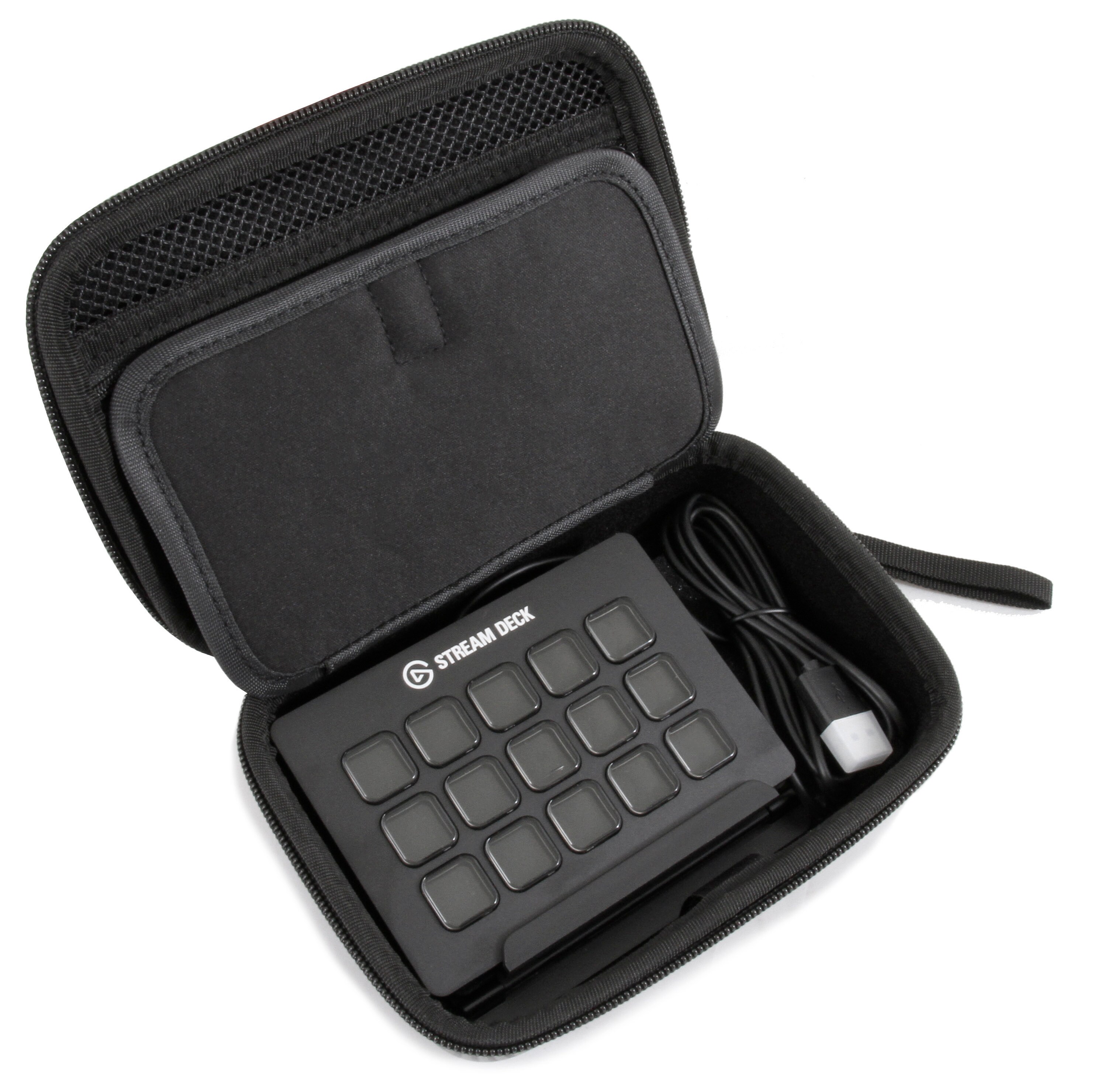 Interessant Til ære for lommetørklæde Casematix Travel Case for Elgato Stream Deck and Adjustable - Etsy