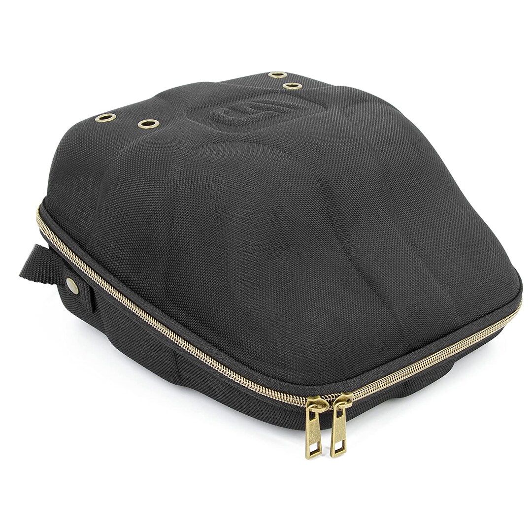 CASEMATIX Travel Hat Case for up to 3 Baseball Caps With Crush