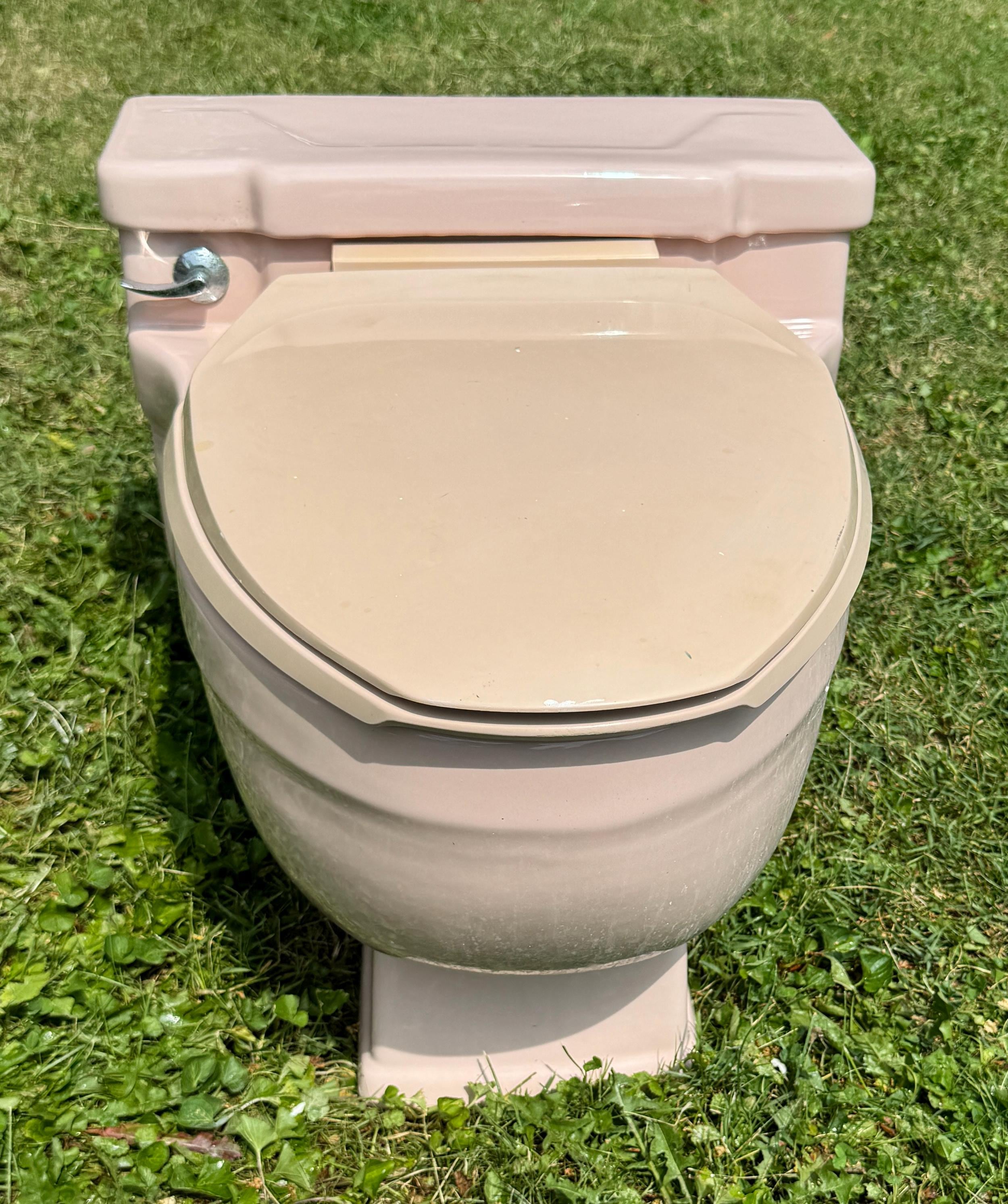 Siège De Toilettes Vintage Kohler Harvest Gold - NOS Neuf Sous Boîte - Couleur Années 70 - Modèle REC35828A0