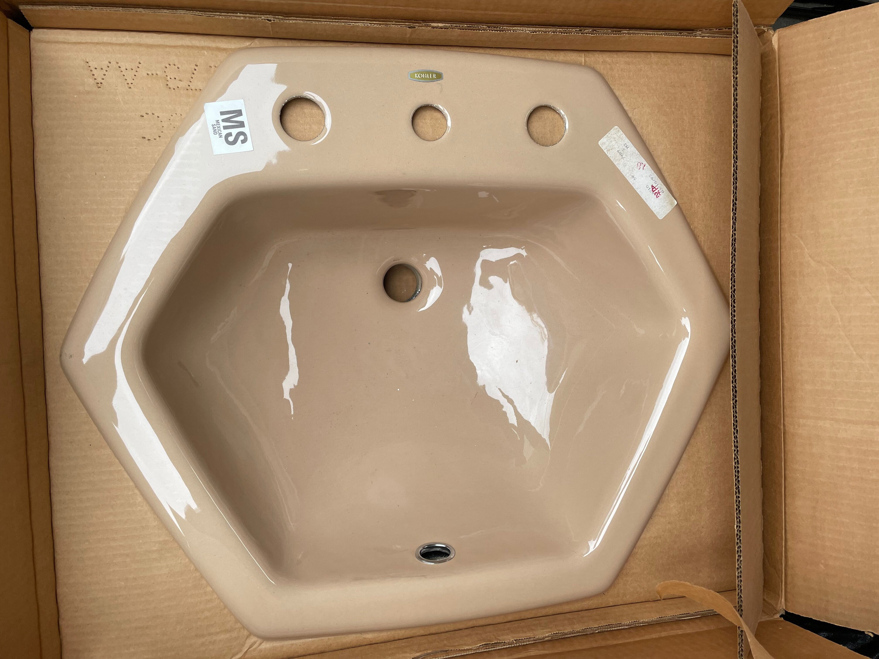 Kohler Hexagon Drop In Bathroom Sink Rispa