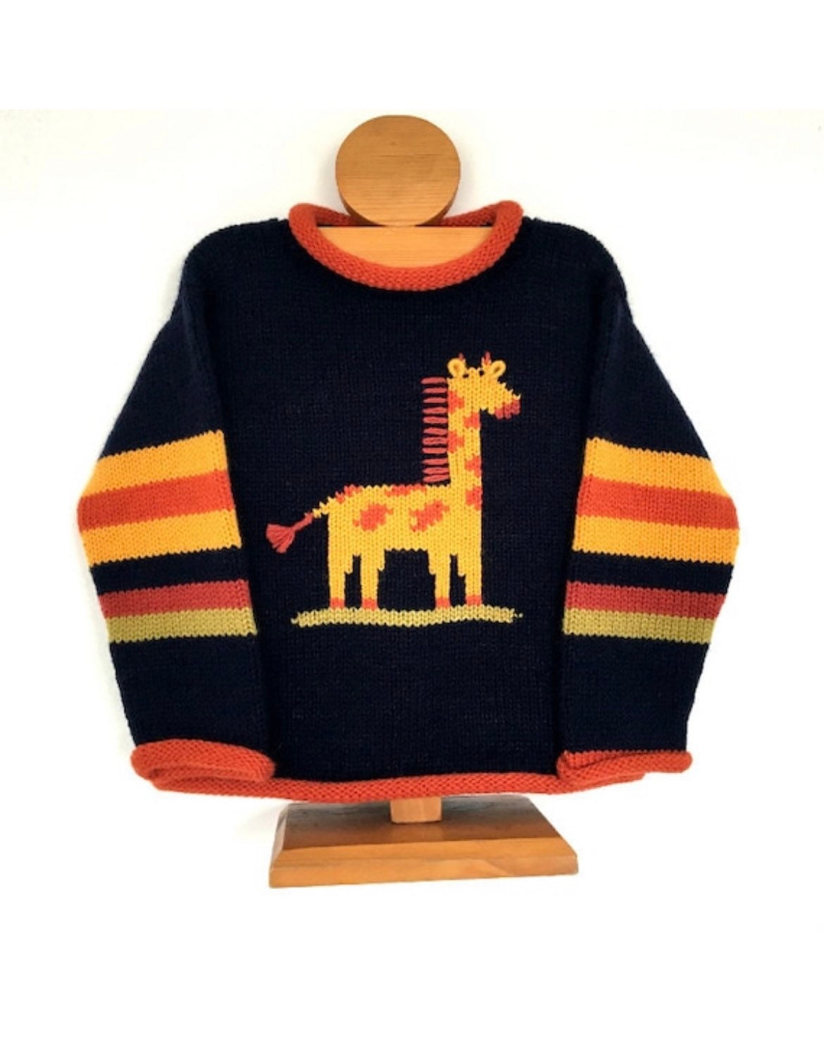 Giraffe sweater deals