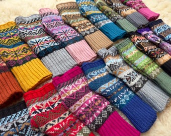Warm alpaca mix fingerless gloves, alpaca gloves, wrist warmers, dog walking gloves, driving gloves, writing gloves, great Christmas gift.