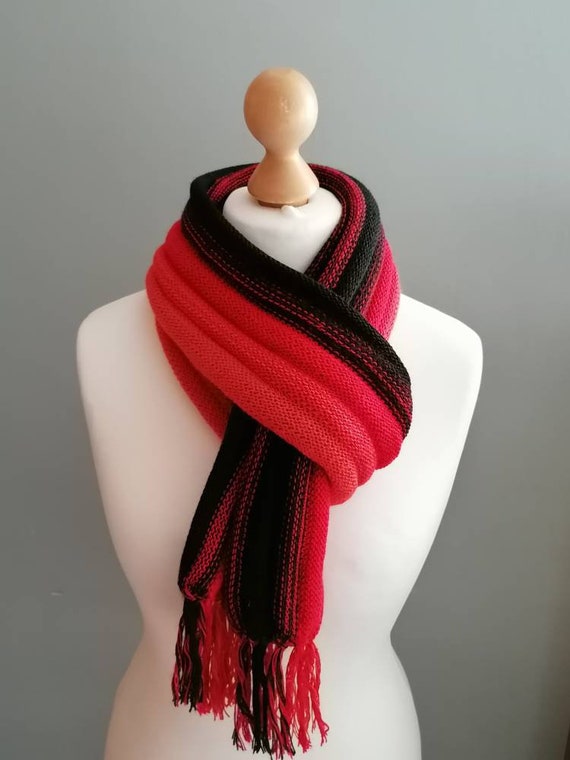 Sciarpa colorata in misto alpaca: lungo scialle unisex Italia