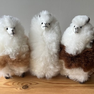 ベビーアルパカパンダのぬいぐるみ：かわいいウールおもちゃの