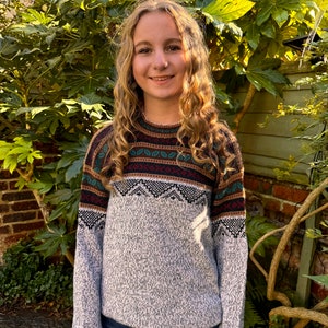 Alpaka Wollpullover, leichter Strickpullover, Unisex Pullover, Strickpullover, warmer Alpaka Pullover, Alpaka Weihnachtspullover, Geschenk für Sie oder Ihn