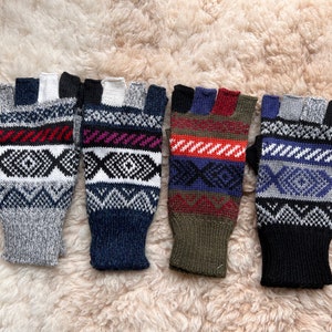 Alpaca  mittens, fingerless gloves, alpaca mix convertible gloves, dog walking gloves, driving gloves, great Xmas or birthday gift