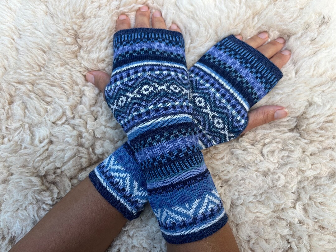 Pure Baby Alpaca Fingerless Gloves Alpaca Writing Gloves Etsy UK