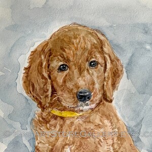 Custom Hand painted Pet portrait Custom Cat portrait Custom Dog Painting Watercolor Original Painting Cat art Pet Watercolor from photo
