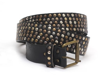 Studded Belt - Etsy