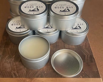 Organic, Beeswax and Mineral Oil- Cutting Board Conditioner- Food Grade * Handmade in Oregon