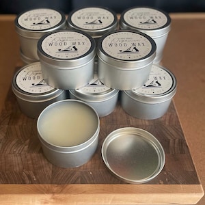 Organic, Beeswax and Mineral Oil- Cutting Board Conditioner- Food Grade * Handmade in Oregon