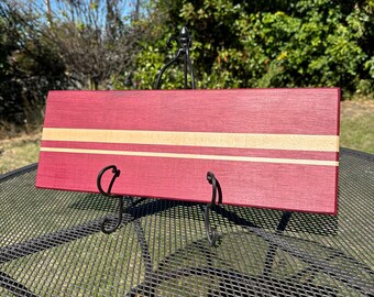 Purple Heart and Maple Cutting Board