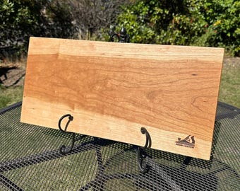 Handmade Cherry Cutting Board: Oregon Kitchen Decor (19x9.25x0.75)
