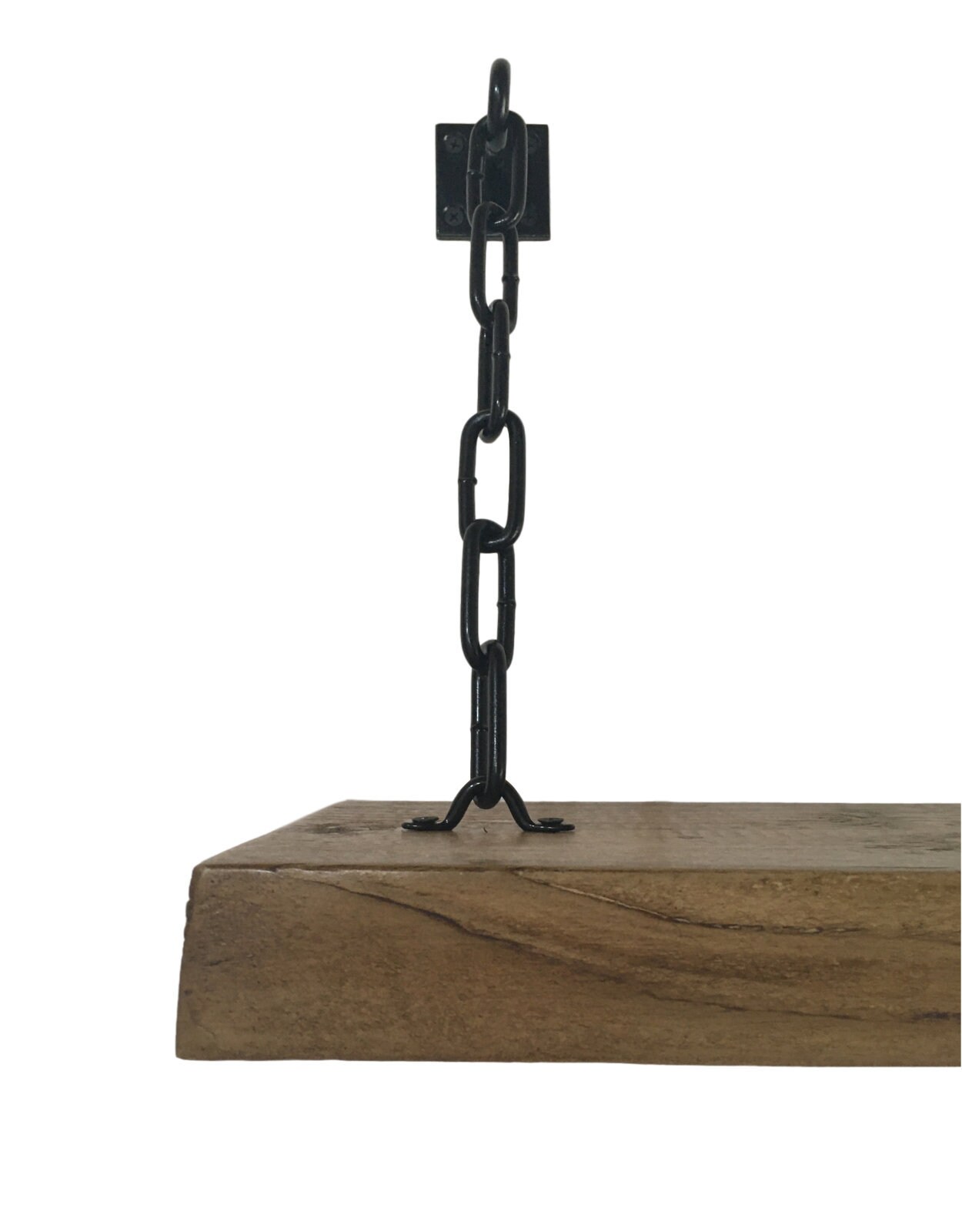 2 x Black Hook & Chain Shelf Brackets 1 x Pair Fixings Etsy