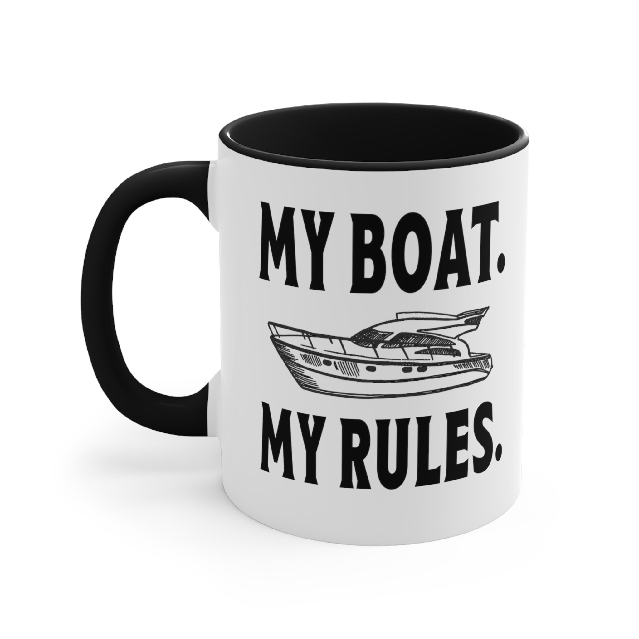 Higgins Yacht Cruiser Mug 11oz by Retro Boater Higgins Yacht Cruiser Mug 11oz by Retro Boater