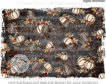 Sublimation Backgrounds, Fall sublimation backgrounds, Rustic, Boho, Pumpkin background, PNG file only, Digital Download