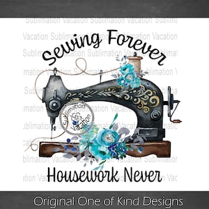 Sewing Machine PNG, Quilting PNG, Sewing Tee Shirt Design, Sewing Machine Design, Sublimation PNG, Not svg not for personal cutters/vinyl