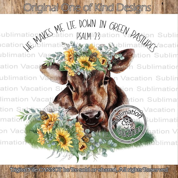 Psalm 23 23rd Psalm Christian PNG Design Faith Design - Etsy Canada