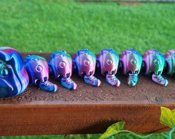 Caterpillar Alice In Wonderland 3D printed absolem