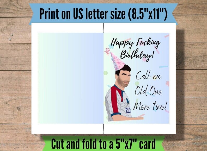 Printable Birthday Card Ted Lasso Birthday Card Happy Etsy Australia
