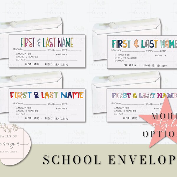 Money Envelopes Etsy